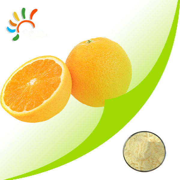 Polvo de fruta naranja